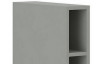 Dolný kuchynský regál Karmen 15D, 15 cm, svetlo šedý