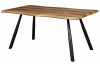 Jedálenský stôl Alfred 160x80 cm, hnedý dub