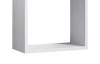Sada nástenných regálov(3 ks) Shelvy Cub, biela