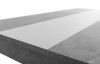Jedálenský stôl Niklas 138x80 cm, šedý betón