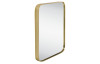 Nástenné zrkadlo Thea 40x50 cm, zlaté