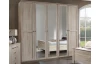 Šatníková skriňa Chalet, 225 cm, dub sonoma