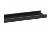 Závesná polička Duraline 80 cm, čierna