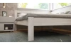 Rohová posteľ so zástenou vpravo Tema P 180x200 cm, bielený buk
