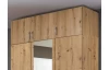 Skriňový nádstavec Case, 136 cm, dub artisan