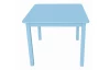 Detský stolík Pantone 60x60 cm, modrý