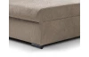 Rohová sedačka Arya, béžová cappuccino štrukturovaná tkanina,ľavý roh