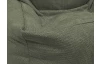 Sedací vak Norvik, olivovo zelená štruktúrovaná tkanina