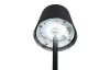 Nabíjacia LED stolná lampa Diaz, čierna