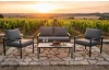 Záhradná sedacia súprava Vieste,4dielna