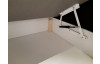 Posteľ boxspring Fresco 180x200 cm, svetlo hnedá látka