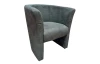 Kreslo Mini, tmavo šedá látka