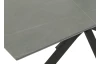 Rozkladací jedálenský stôl Chiara 160x90 cm, šedá imitácia  mramoru