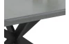 Rozkladací jedálenský stôl Chiara 160x90 cm, šedá imitácia  mramoru