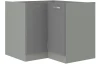 Dolná rohová kuchynská skrinka Grey 90ND, 90 cm
