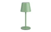 Nabíjacia LED stolná lampička Diaz, zelená