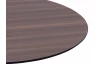 Okrúhly jedálenský stôl Cosmo 120 cm, šedo-hnedý jaseň
