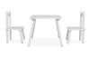 Detská zostava stolíka s 2 stoličkami Umea, biela