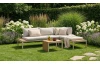 Zostava záhradného nábytku Vincenzo, béžová
