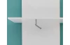 Vysoký vešiakový panel Amanda 442, lesklý biely