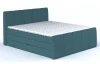 Posteľ boxspring Fresco 180x200 cm, petrolejová látka