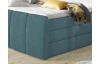Posteľ boxspring Fresco 180x200 cm, petrolejová látka