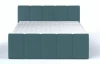 Posteľ boxspring Fresco 180x200 cm, petrolejová látka