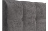 Posteľ Francis 180x200 cm, šedo-hnedá látka