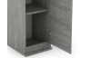 Nástenná skrinka Carlos, šedý betón, 28 cm