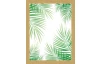 Rámovaný obraz Tropické listy, 18x24 cm