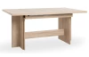 Veľký rozkladací jedálenský stôl Ancona 160x90 cm, dub sonoma