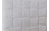 Posteľ Fendi 180x200 cm, svetlo šedá látka