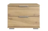 Nočný stolík Easy Plus, 2 zásuvky, dub artisan