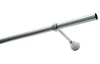 Garnýža 160 cm, lesklý kov