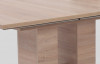 Rozkladací jedálenský stôl Helena 140x90 cm, dub sonoma