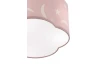 Detské stropné osvetlenie Moony 40 cm, ružové