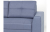 Rohová sedacia súprava Stilo, modrá tkanina, ľavý roh