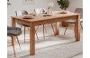 Rozkladací jedálenský stôl Bergen 160x90 cm, dub artisan