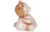 Dekoračná soška Medvedík so srdiečkom, 9 cm