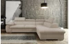 Rohová sedacia súprava Viera, béžová látka, pravý roh