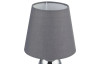 Stolná lampa Eugen, šedá