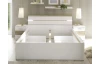 Posteľ s nočnými stolíkmi Kiara 180x200 cm, biela/dub baysen