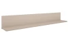 Nástenná polica Carlos, béžová kašmír, 120 cm