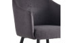Jedálenská stolička Colon, tmavo šedá vintage