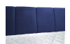 Posteľ boxspring Fresco 180x200 cm, modrá látka