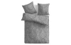 Obliečky Orio 140x200 cm, šedé s ornamentmi