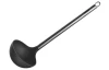 Kuchynská naberačka Akcent 29 cm, čierna