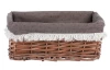 Prútený košík Eman, hnedý malý