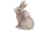Dekoračná soška Zajačia rodinka, hnedá