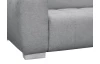Rohová sedačka 7589, svetlo šedá, pravý roh, s elektrickým polohováním